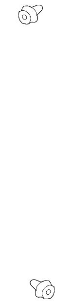 MB153448 - Body: Corner Trim Retainer Clip for Mitsubishi: 3000GT, Eclipse Cross, Lancer, Outlander Image