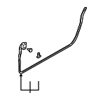 MR271701 - Body: Lower Weather-strip for Mitsubishi Image