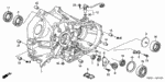 21000PR8020 - Transmission - Manual: CASE, CLUTCH for Acura Image