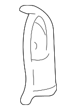 12549898 - Body: Latch Cover for Chevrolet: C1500, C2500, C3500, K1500 Pickup, K2500 Pickup, K3500 Pickup | GMC: C1500 Pickup, C2500 Pickup, C3500 Pickup, K1500 Pickup, K2500 Pickup, K3500 Pickup Image