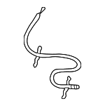 12387265 - Body: Lumbar Support Tube for Chevrolet: C1500, C2500, C3500, K1500 Pickup, K2500 Pickup, K3500 Pickup | GMC: C1500 Pickup, C2500 Pickup, C3500 Pickup, K1500 Pickup, K2500 Pickup, K3500 Pickup Image