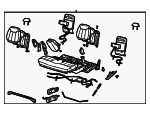 15976414 - Body: Seat Assembly for Chevrolet: C1500, C2500, C3500, K1500 Pickup, K2500 Pickup, K3500 Pickup | GMC: C1500 Pickup, C2500 Pickup, C3500 Pickup, K1500 Pickup, K2500 Pickup, K3500 Pickup Image
