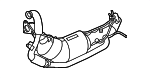 LR072193 - Exhaust: Pipe for Land Rover: Discovery, Range Rover, Range Rover Sport Image