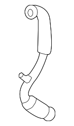 LR110402 - Exhaust: Tube for Land Rover: Discovery, Range Rover, Range Rover Sport Image