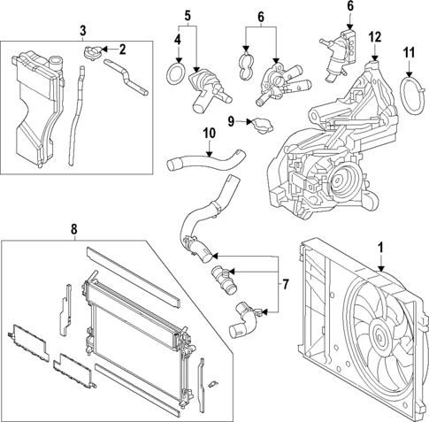 Cooling System for 2025 Mazda CX-50 #0