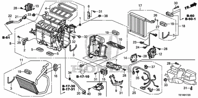 Heater Unit for 2012 Honda Accord #0