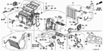 77287TA0A00 - Electrical/Exhaust/Heater/Fuel: BRACKET, DRIVER INSTRUMENT CENTER COVER (LOWER) for Honda Image