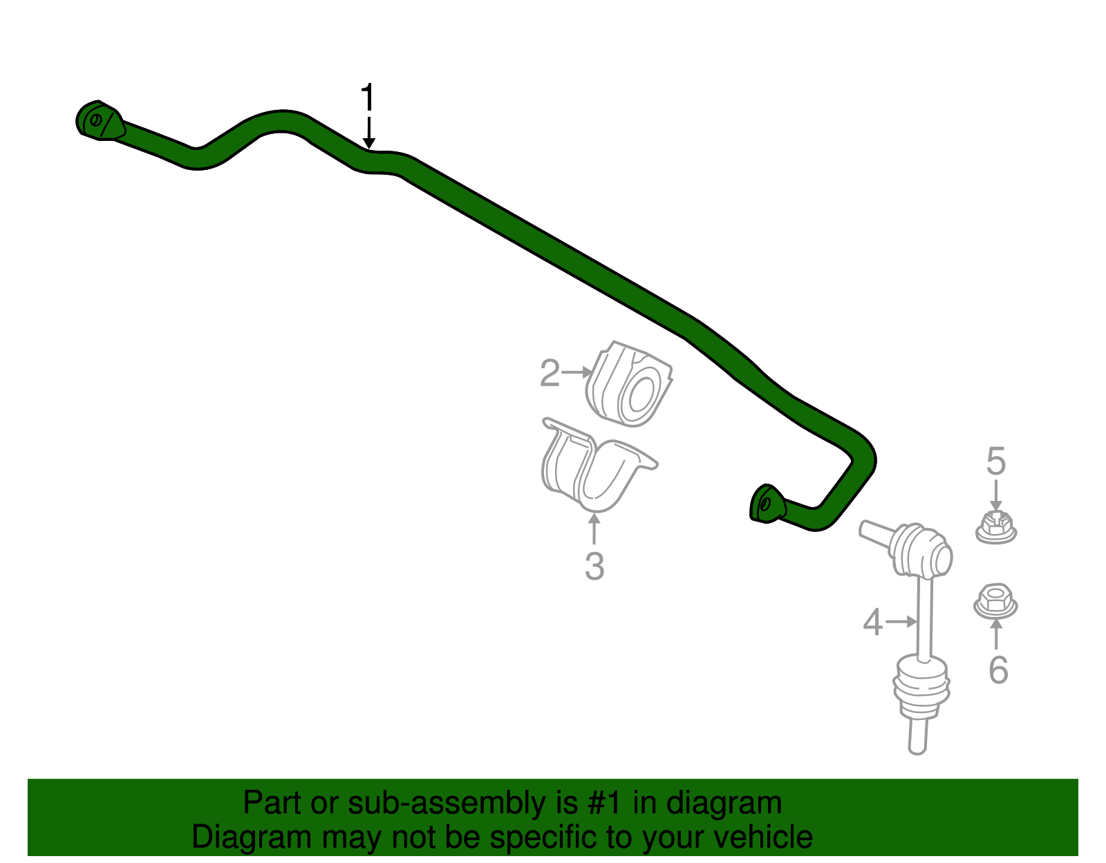 33556858954 - 2014-2019 BMW Stabilizer Bar (33-55-6-858-954) | BMW of ...