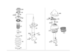 212323640064 - Springs, Suspension and Hydraulic Components: Shock-Absorber Strut for Mercedes-Benz Image