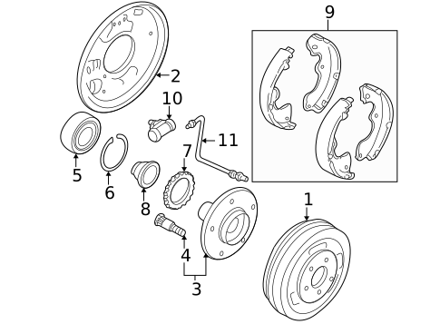 Disc Pads & Brake Shoes for 2003 Mazda Tribute #0