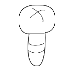 9390444420 - Electrical: Antenna Assembly Screw for Acura: RL Image