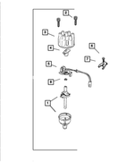R4740339AB - Electrical: Engine Distributor for Mopar Image