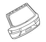 4M0827025F - Body: Lift Gate for Audi Image