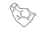 4892138AB - Engine: Outer Timing Cover for Mopar Image