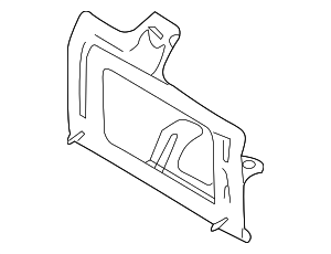 8A5Z19A435A - Electrical: Receiver Bracket for Ford Image