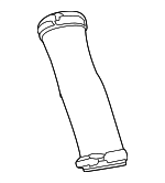 AJ812453 - Cooling System: Connector Tube for Jaguar Image