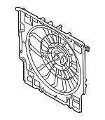17425A57751 - Cooling System: Fan Shroud for BMW: X5, X6, X7, XM Image