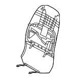 88390CU000LGR - Body: Seat Back Panel for Hyundai Image