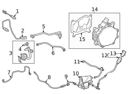 Emission Components for 2021 Mercedes-Benz GLA35 AMG #2