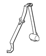 72117268736 - Body: Lap &amp; Shoulder Belt for BMW: 640i, 640i Gran Coupe, 640i xDrive, 640i xDrive Gran Coupe, 650i, 650i Gran Coupe, 650i xDrive, 650i xDrive Gran Coupe, M6, M6 Gran Coupe Image