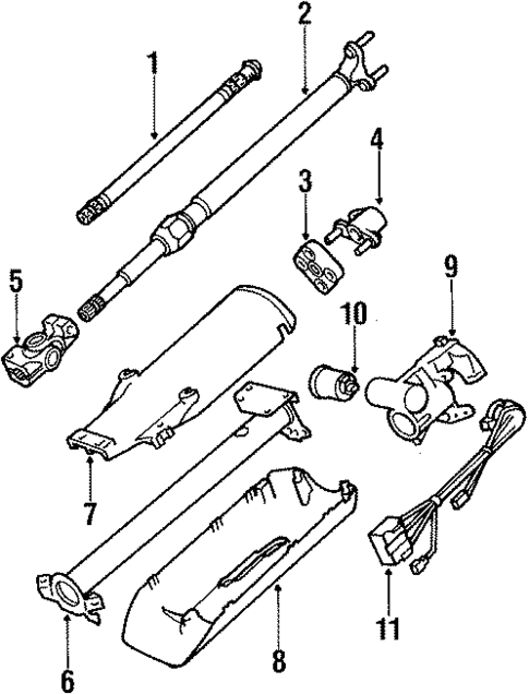 Ignition Lock for 1984 BMW 528e #0