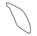 971839911 - Body: Door Weather-strip for Porsche: Panamera Image
