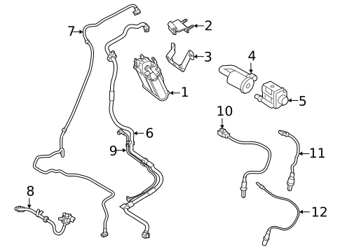 Emission Components for 2019 Volvo XC90 #1