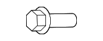 9326955012 - : Bracket Screw for Toyota Image