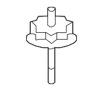 5193112140 - : 2008-2015 Scion xB - Spare Retainer for Scion: xB Image