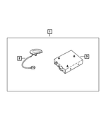 5064075AE - Mopar Accessories - Component Parts: Satellite Receiver for Mopar Image