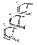 Body Side Aperture Outer Panel, Left