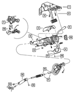 6507599AA - Steering: Hex Head Bolt for Dodge: Ram 1500, Ram 2500, Ram 3500 | Ram: 1500, 1500 Classic, 2500, 3500 Image