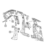 5RL92BD1AC - Interior Trim: Plug for Mopar Image