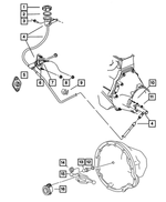 52107791AA - Clutch: Clutch Master Cylinder Hydraulic Assy for Mopar Image