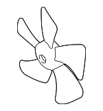 1711162D51 - Cooling System: Fan Blade for Suzuki Image