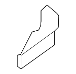 2012-2021 Nissan - Seat Frame Trim Panel