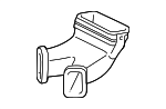 83465TA0Y01 - Body: Center Duct for Honda: Accord, Accord Crosstour, Crosstour Image