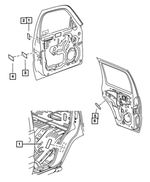 4649282AA - Labels All Vehicle Locations: Air Bag Warning Label for Mopar Image