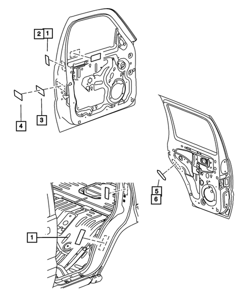 Doors for 2005 Jeep Liberty #0