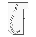 1375A676 - : Reservoir Hose for Mitsubishi: Outlander Image