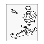 6L8Z2140B - Body: Master Cylinder for FORD Image