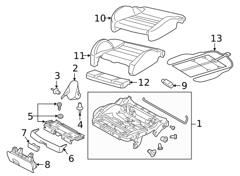 Front Seat Components for 2017 Audi RS7 #0
