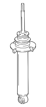 6511SL0J02 - Suspension: Suspension Shock Absorber for Acura Image