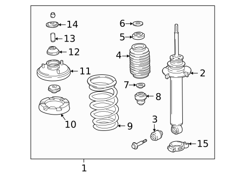 Shocks & Struts for 2001 Acura NSX #0