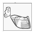 815600E070 - : Combo Lamp Assembly for Toyota: Highlander Image