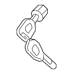 4922T6NA01 - Body: Cylinder &amp; Keys for Honda: Odyssey Image