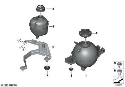 Expansion Tank for 2017 BMW X3 M #0
