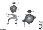 17135A6A030 - Radiator: Expansion Tank for BMW Image