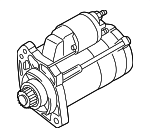 79911021GX - Electrical: Starter for Audi: A4 Quattro, A5 Quattro, A7 Quattro, A8 Quattro, Q5, Q7, RS5, RS7, S4, S5, S6, S7, S8 Image