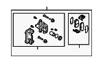582301M400 - Brakes: Caliper Assembly for Kia: Forte, Forte Koup Image